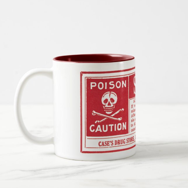 Strychnine Poison Mug (Left)