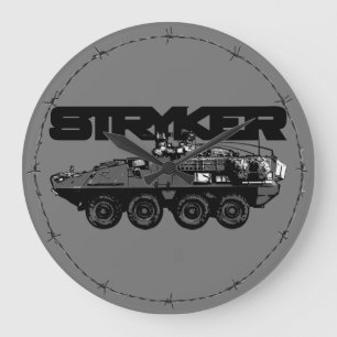 Stryker Round (Large) Wall Clock