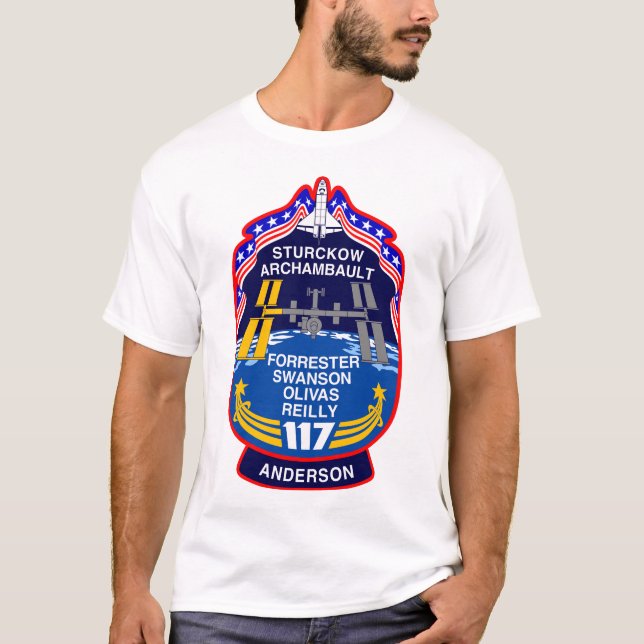STS-117 Mission Patch  T-Shirt (Front)