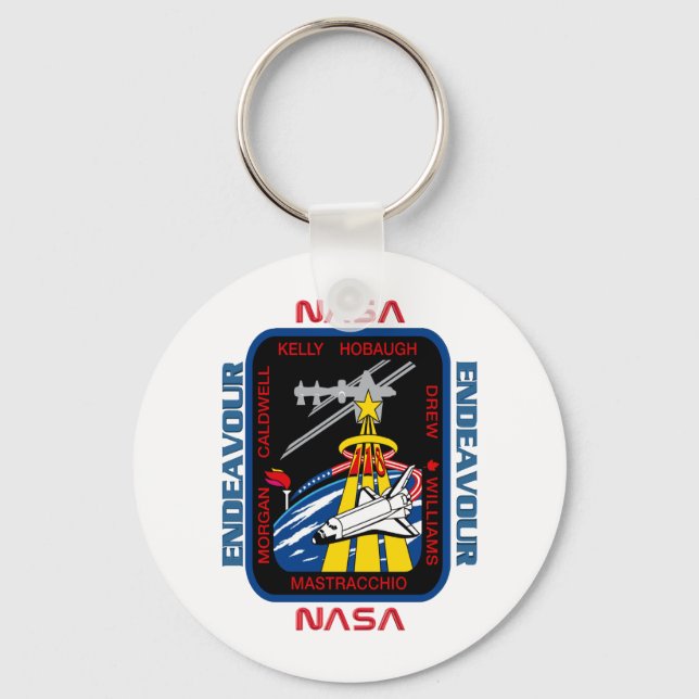 STS 118 Endeavour Key Ring (Front)