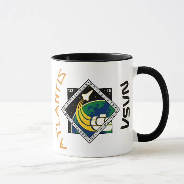 STS 122 Atlantis Mug (Right)