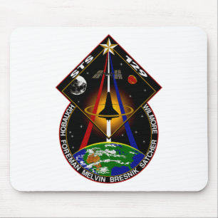 STS 129 patch Mouse Pad