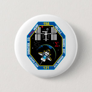 STS 131 Payload Group Patch 6 Cm Round Badge