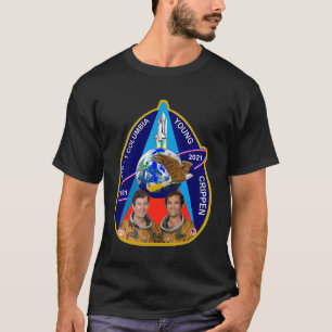 STS-1 40TH ANNIVERSARY COMMEMORATIVE PATCH T-Shirt