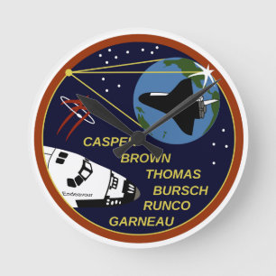 STS-77   ROUND CLOCK