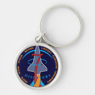 STS-95 Space Shuttle Discovery Mission Patch Logo Key Ring