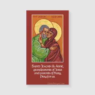 Sts. Anne & Joachim Prayer Magnet