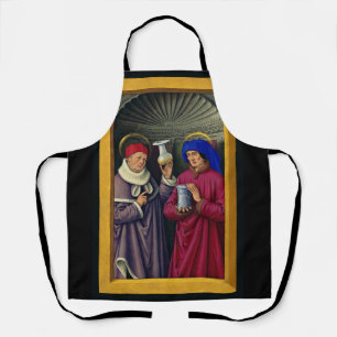 Sts. Cosmas and Damian Patron Saints of Healthcare Apron