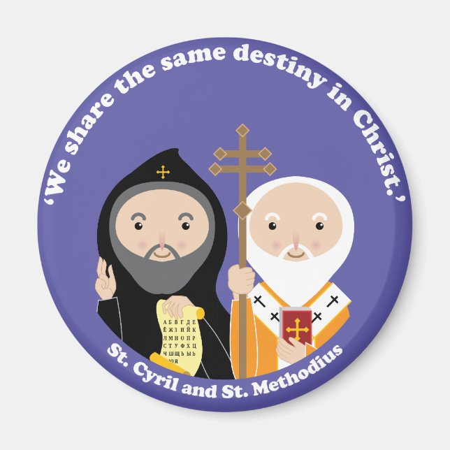 Sts. Cyril and Methodius Magnet (Front)