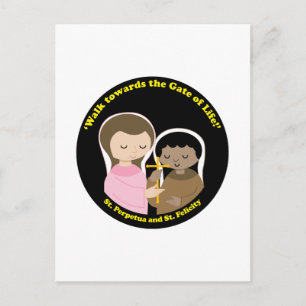 Sts. Perpetua and Felicity Postcard