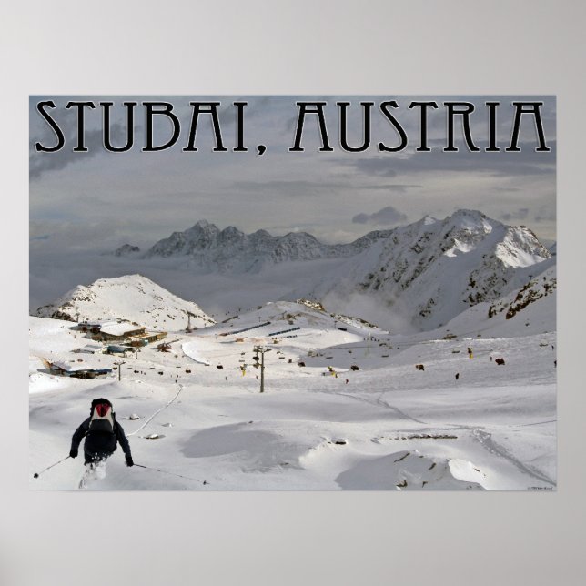 Stubai Glacier Poster (Front)