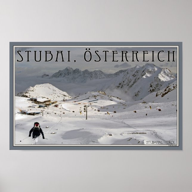 Stubai Glacier Poster (Front)
