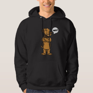 Stubborn Airedale Terrier Dog Hoodie