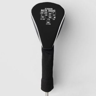 Stubborn Akita Tricks Golf Head Cover