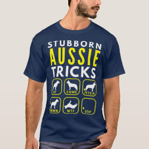 Stubborn Aussie Tricks - Dog Training Premium T-Shirt