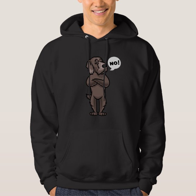 Stubborn Pudelpointer Hoodie (Front)