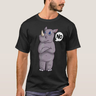 Stubborn Rhino   Rhinos Women Kids Girls T-Shirt