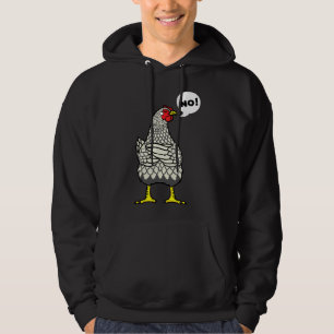 Stubborn Wyandotte Chicken   Hoodie