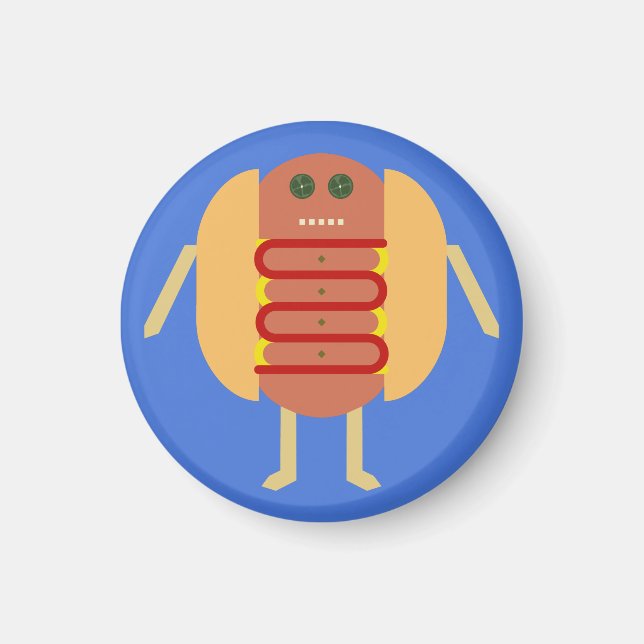 Stubby Lil Weenie Magnet (Front)