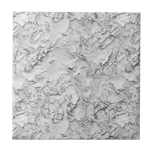 Stucco Pattern Ceramic Tile (Front)
