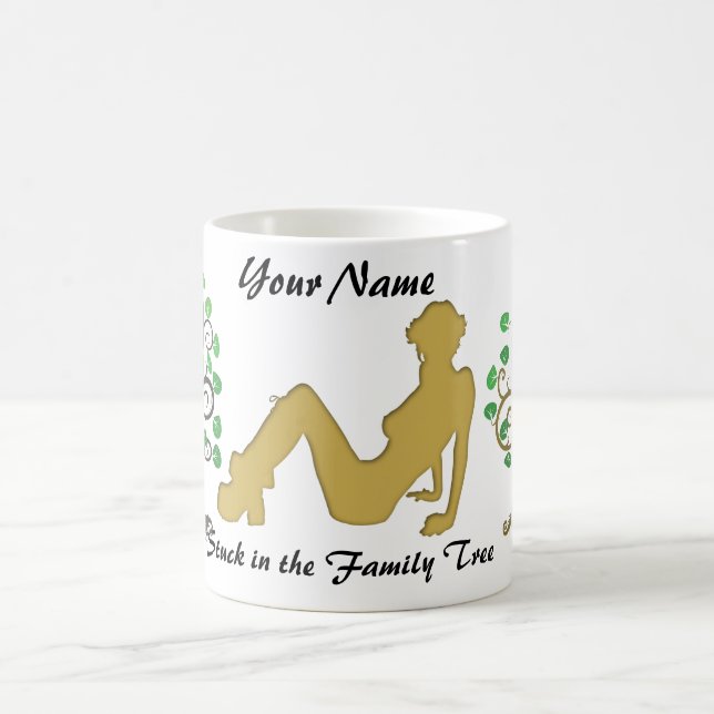 Stuck in the Family Tree Coffee Mug (Center)