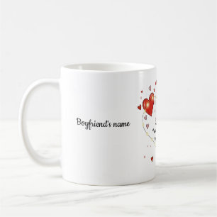 Stuck like glue valentine coffee mug