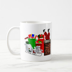 Stuck Santa Unisex Coffee Mug