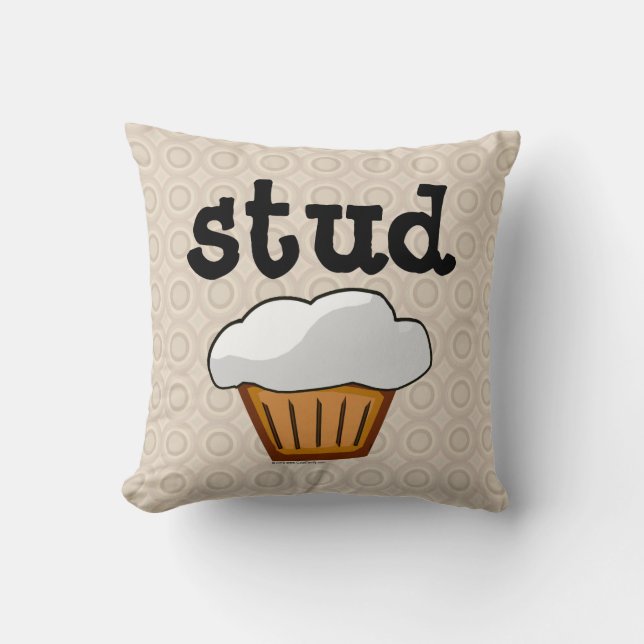 Stud Muffin Cushion (Front)