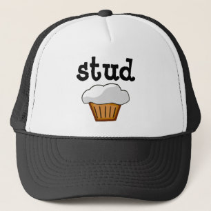 Stud Muffin, Cute Funny Baked Good Trucker Hat