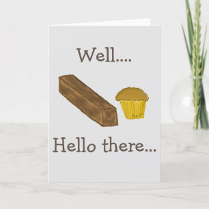 Stud Muffin greeting card