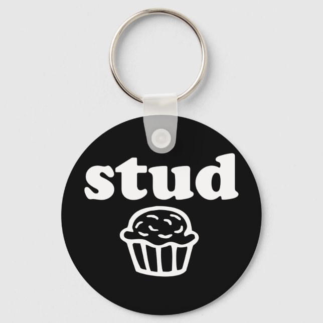 Stud Muffin Key Ring (Front)