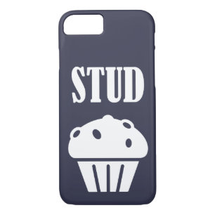 STUD Muffin Manly Tough Guy Funny Gift Good Lookin iPhone 8/7 Case