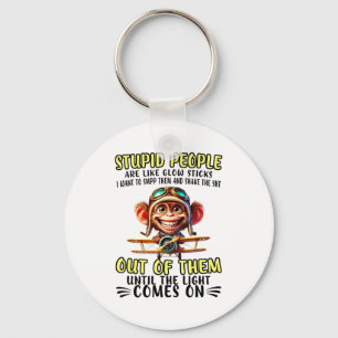 Stud People Are Like-glow Sticks Funny Sarcastic S Key Ring