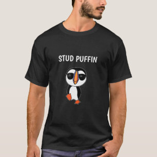 Stud Puffin - Funny Bird T-Shirt