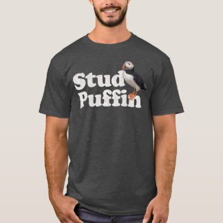 Stud Puffin   Pyjamas  Retro Vintage Style T-Shirt