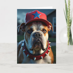 Studded Collar Fathers Day Card