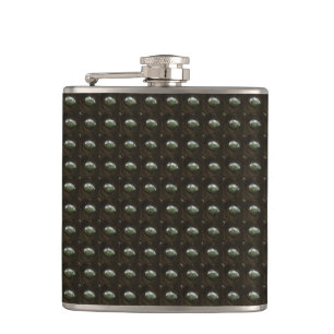 Studded Leather 2 Wrapped Flask