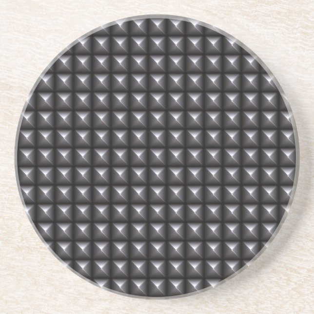 Studded Steel Texture Coaster (Front)