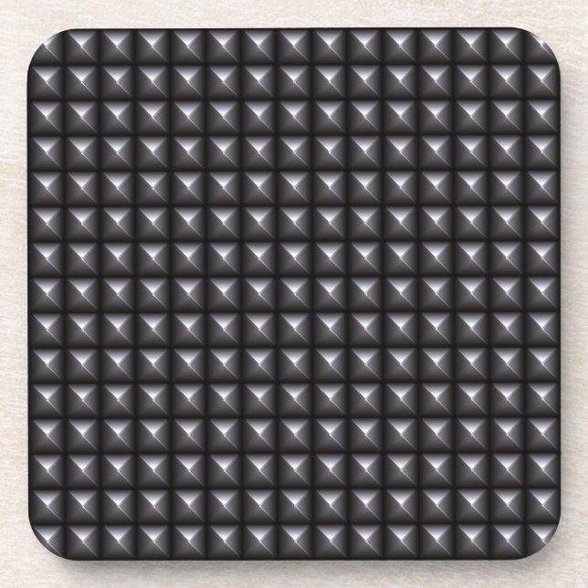 Studded Steel Texture Coaster (Front)