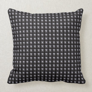 Studded Steel Texture Cushion