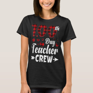 Student 100th Day Teacher Crew Happy 100 Days Of T-Shirt