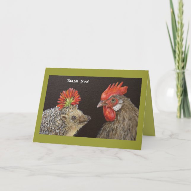 Student and Mentor, Thank You! card (Front)