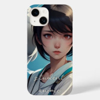 Student Anime Monogrammed Case- Mate iPhone Case
