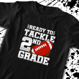Student Back to School Ready To Tackle 2nd Grade T-Shirt