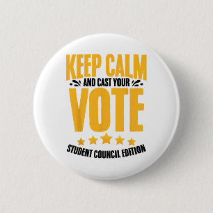 Student Council School Student Organisation Cl Pre 6 Cm Round Badge
