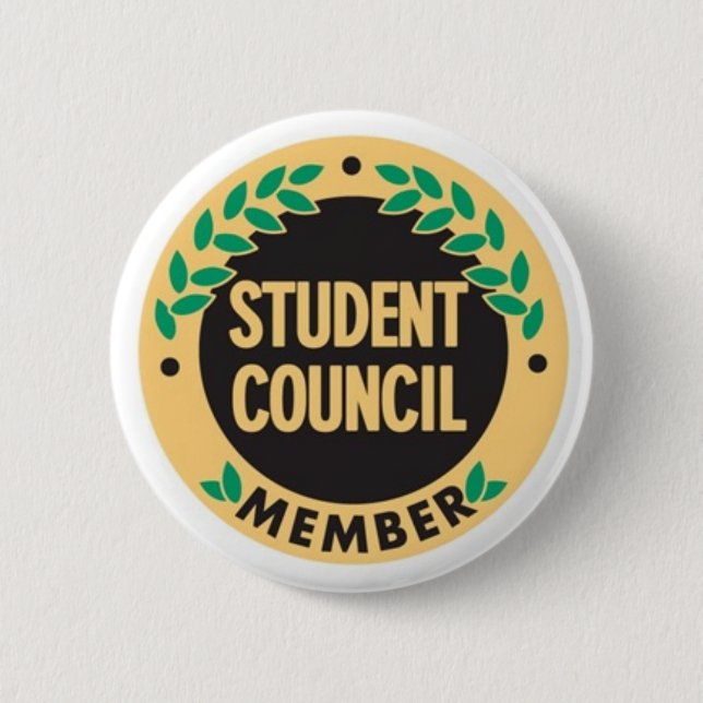 student counciller pin badge (Front)
