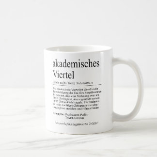 Student discourse "academic quarter" coffee mug