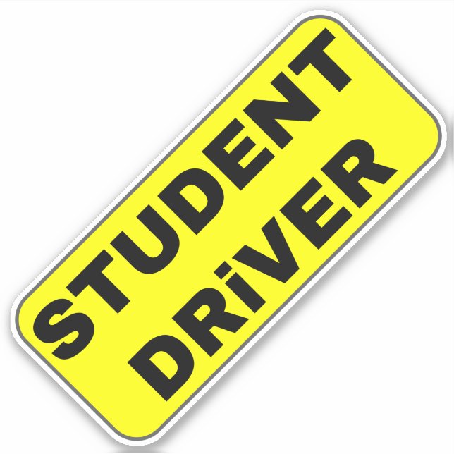 Student Driver (Front)