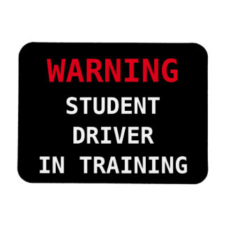 Student Driver Car Magnet