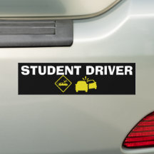 STUDENT DRIVER - CRASH YELLOW